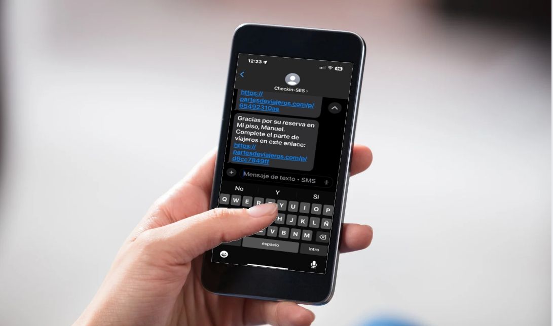 Formularios individuales de check-in por QR para grupos en campings